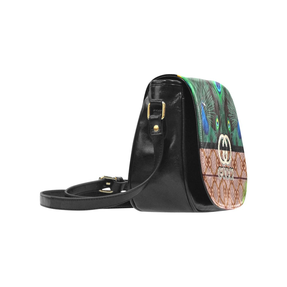 Gucci Pea Classic Saddle Bag