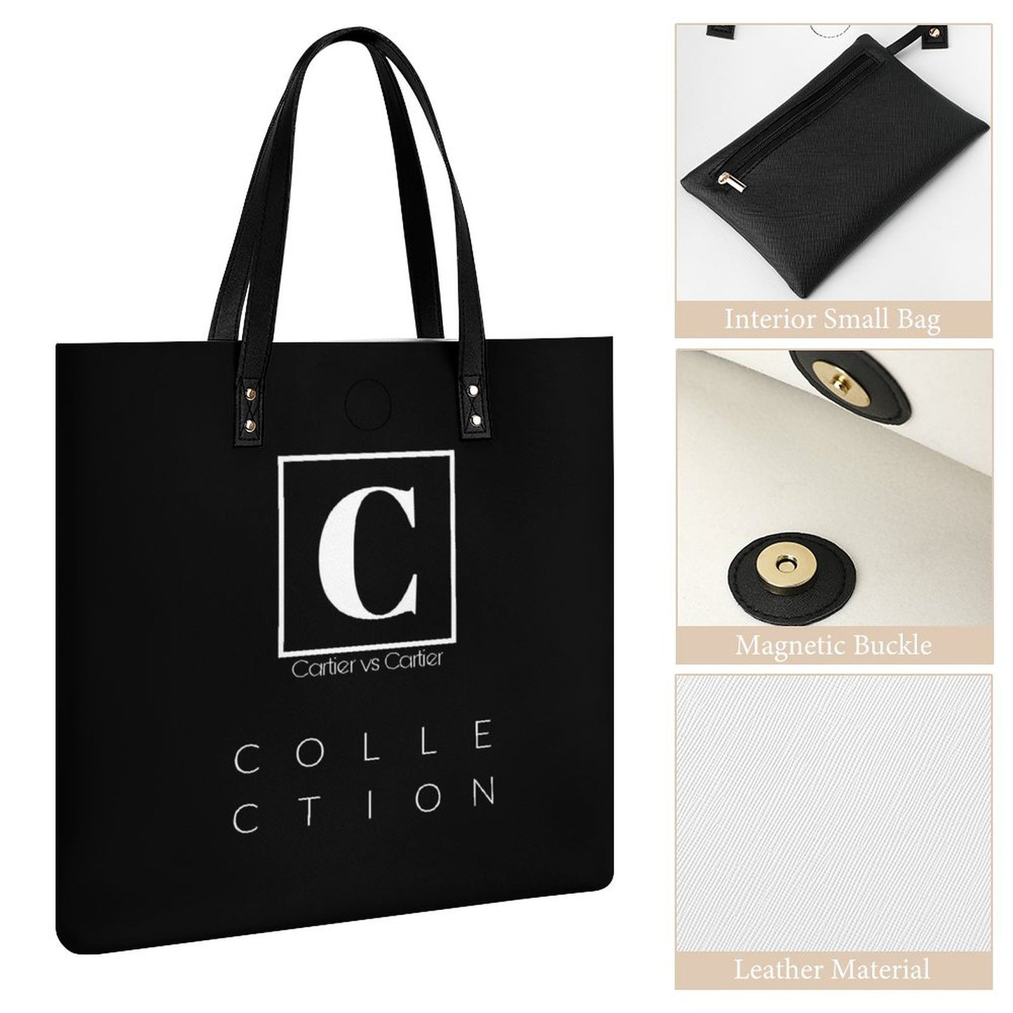 Leather Handbag(One-sided Printing)