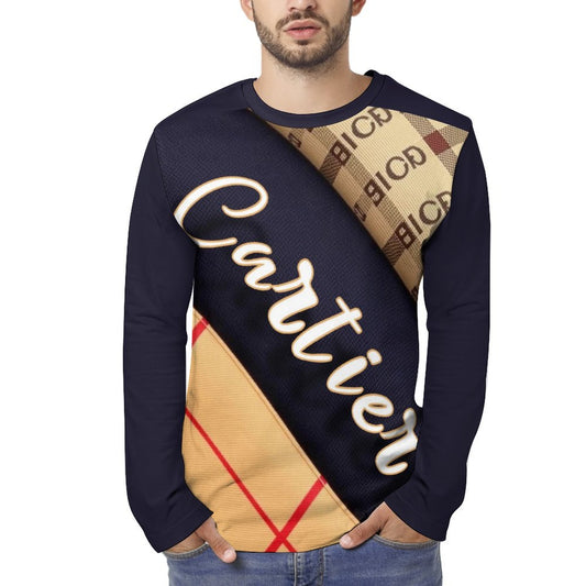 Cartier  Cotton Long Sleeve T-shirt for Men