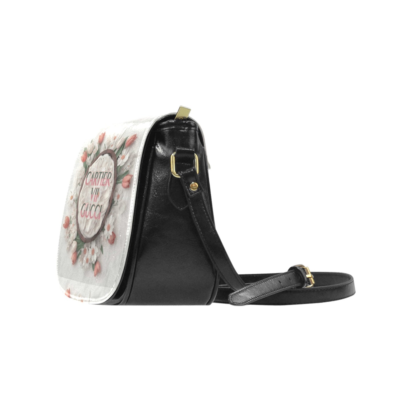 Cartier Gucci Classic Saddle Bag (Model 1648) (Small)