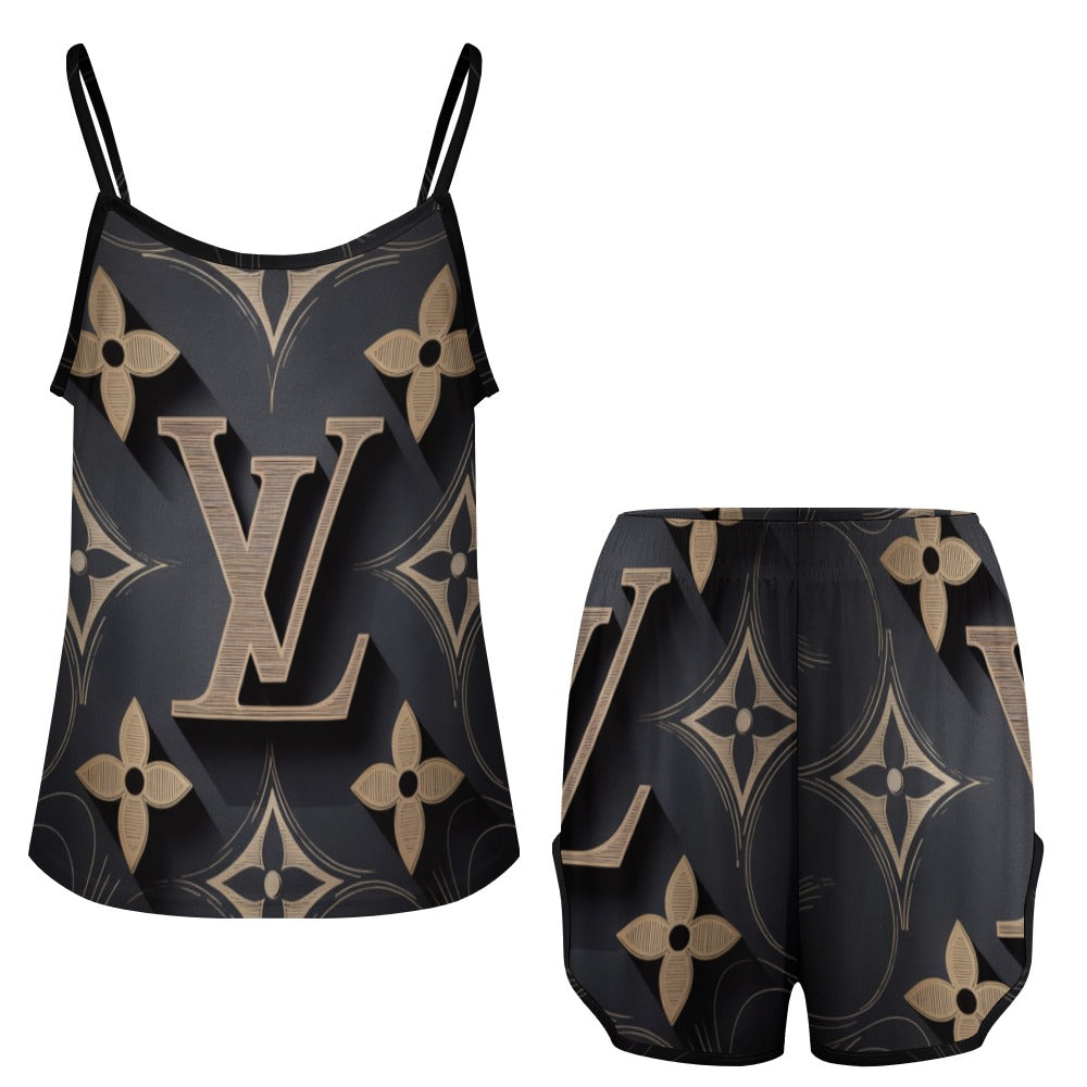 VL Strap pajama Set