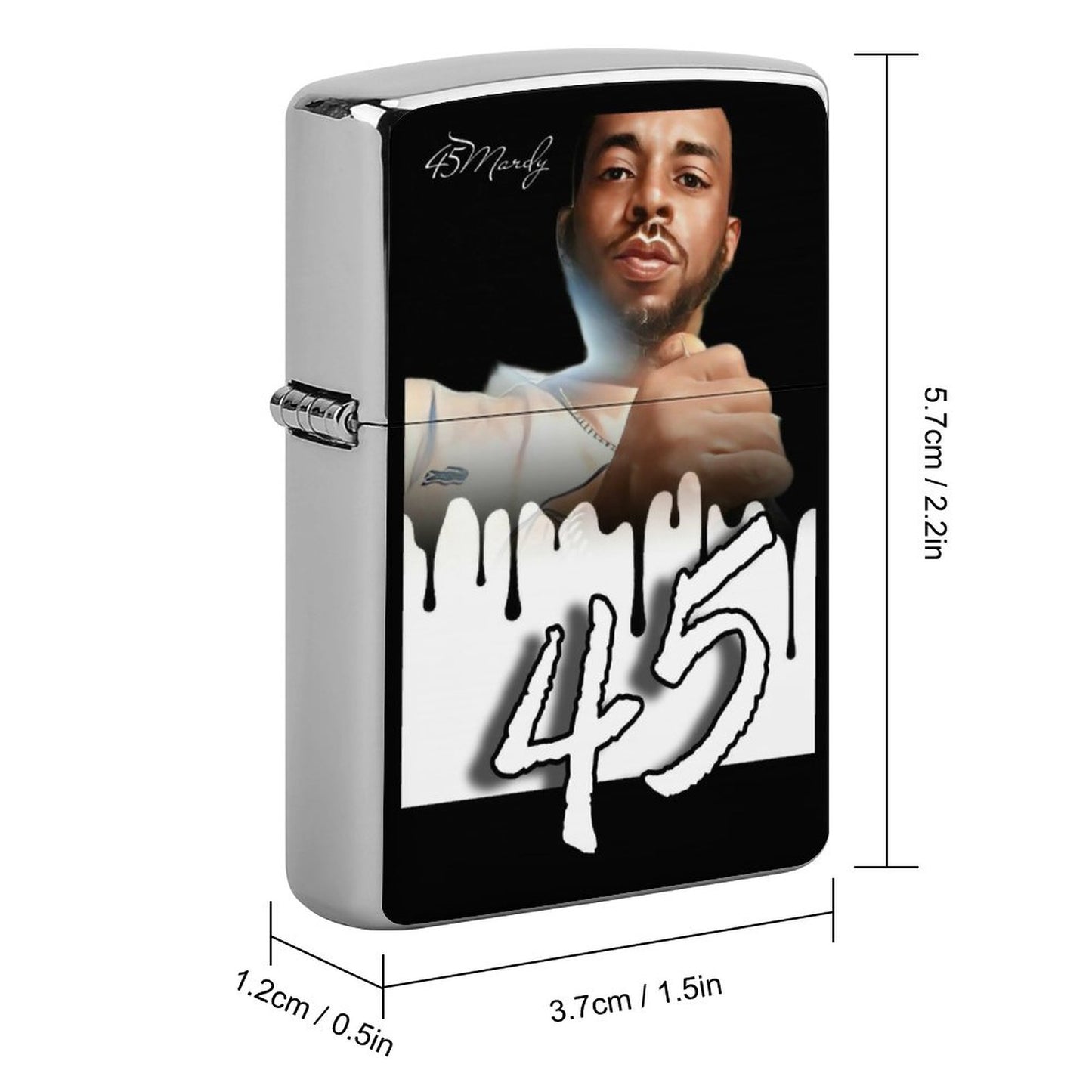 Lighter Box with Dual-sided Printing