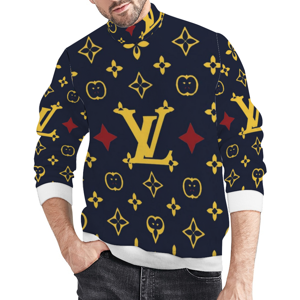 VL Gutton  Casual Turtleneck Long Sleeve Sweaters for Winter