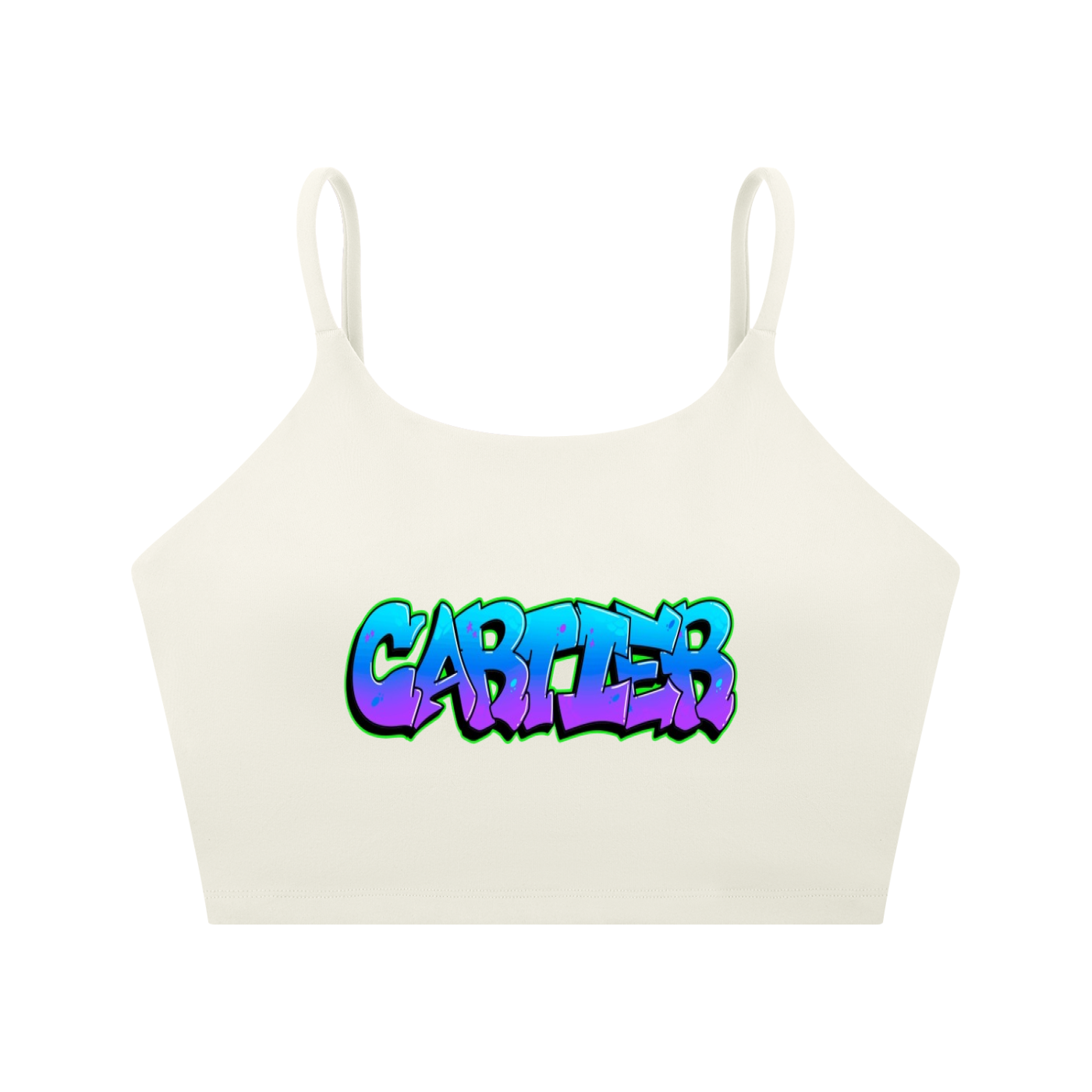 Spaghetti Strap Yoga Sports Bra