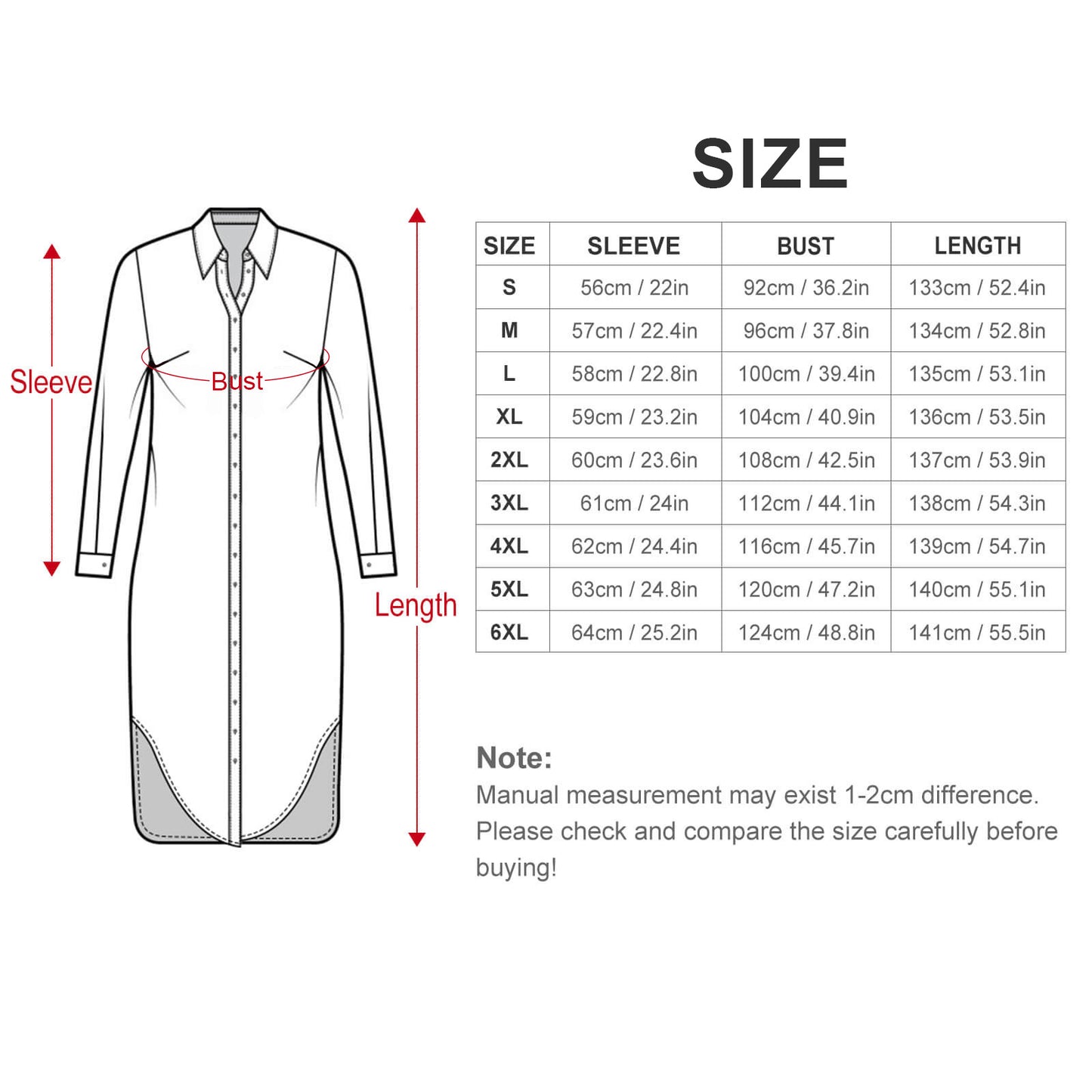 CMCM  Button Down Collar Dress