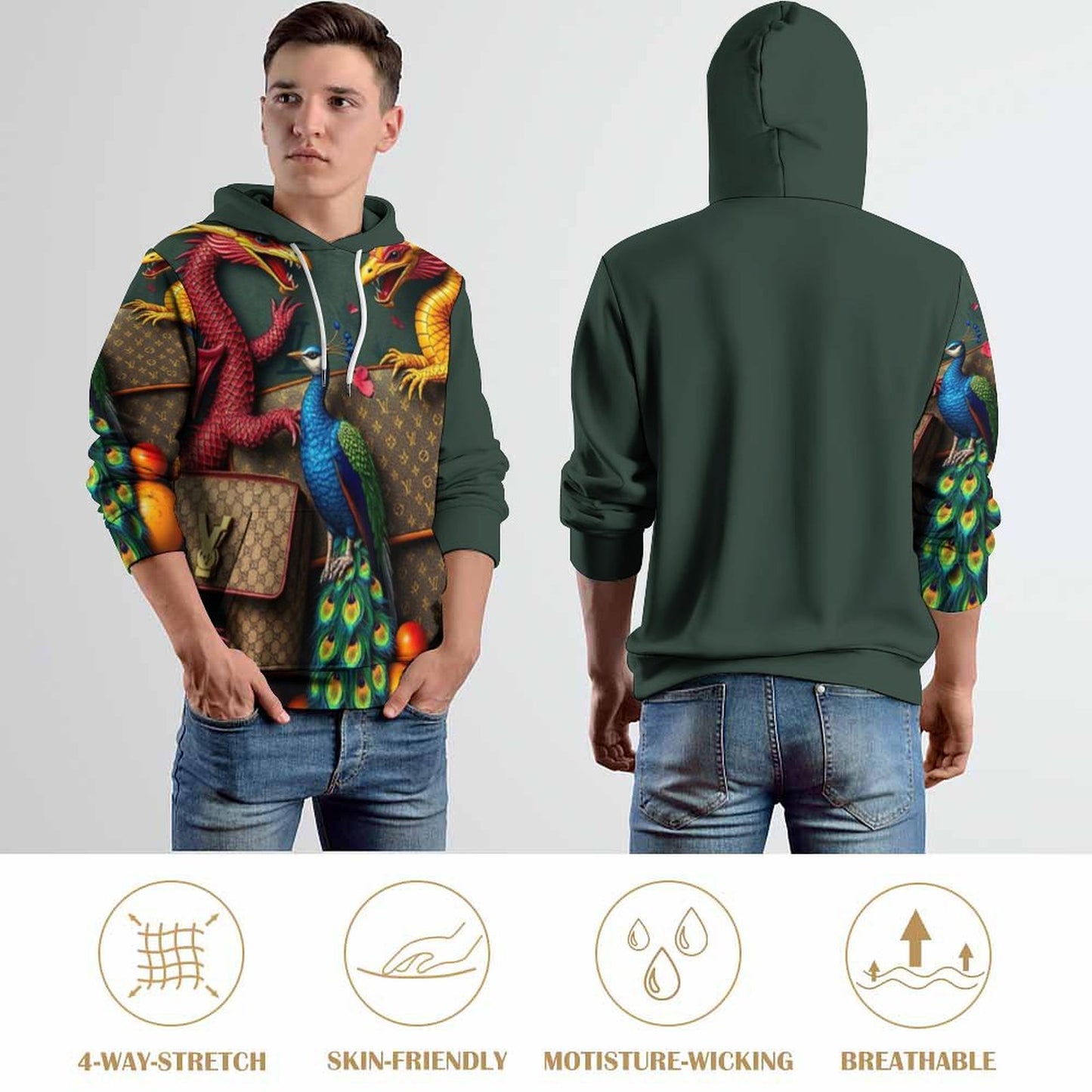 Cartii Pea hoodie for Women