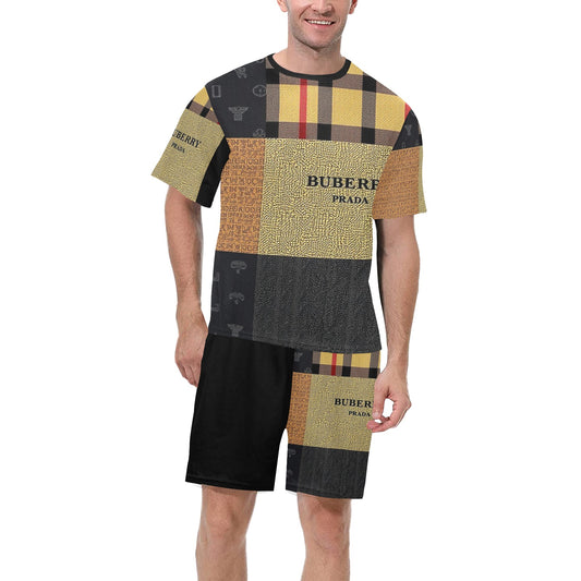 BuBerry Men's Short Pajama Set
