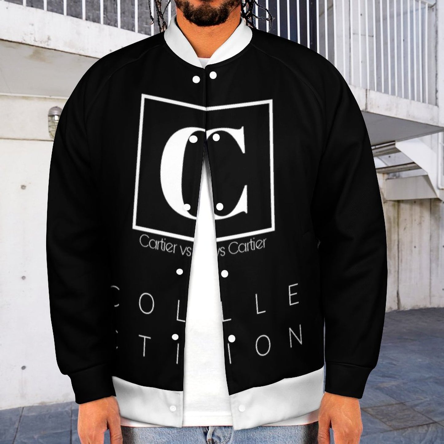 Men's Baseball Jacket (All-Over Printing)