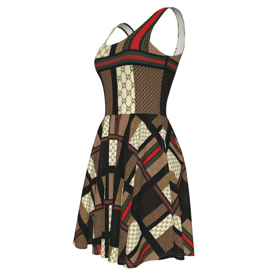 All-Over Print Women's Tank Vest Dress