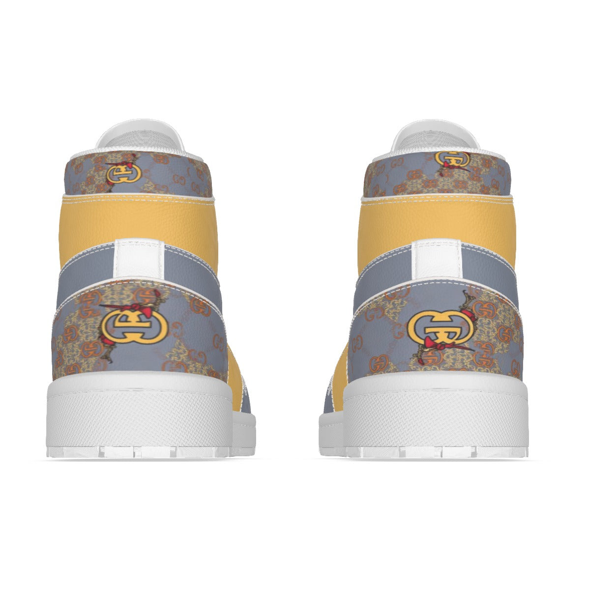 Gucci G'iore By Cartier Men's Leather Stitching Shoes | Soft Breathable & Anti-Slip