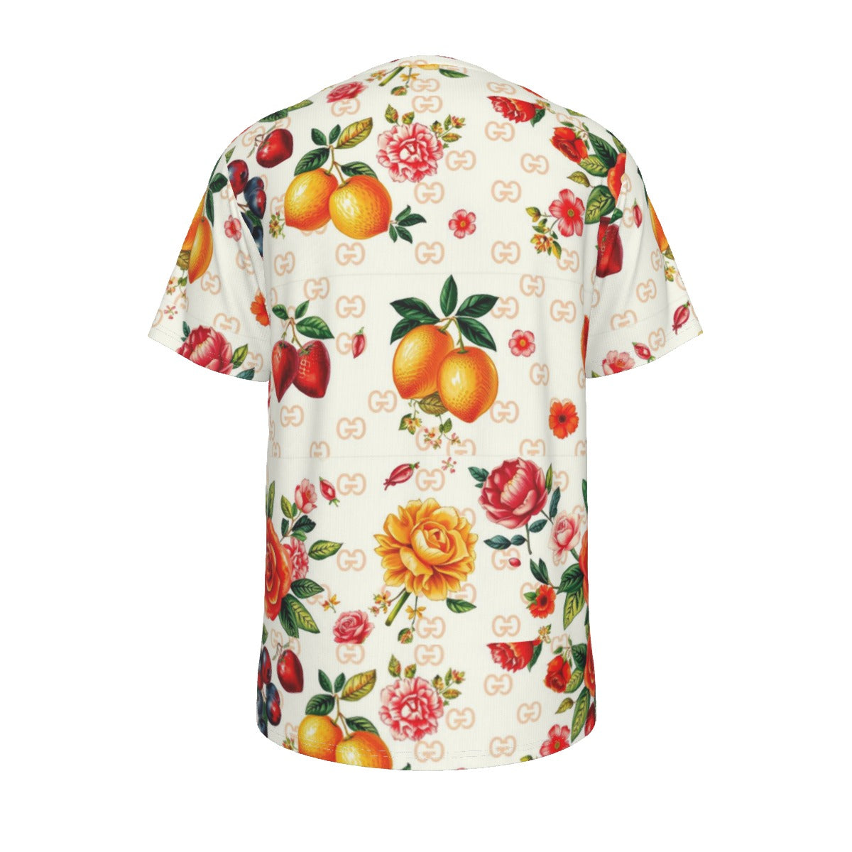 VL Gutton Gucci G'iore High Elastic Microfiber O-Neck T-Shirt for Comfort & Style