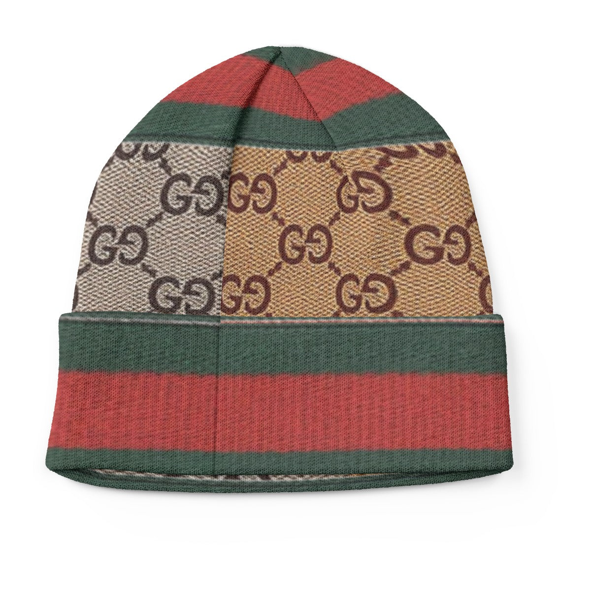 G'iore All-Over Print Knitted Hat