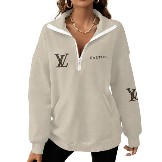 Cartier VL Women's Half-Zip Sweatshirt