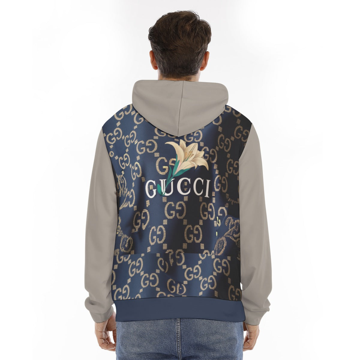 Gucci G'iore Men's Hoodie with Double Zipper