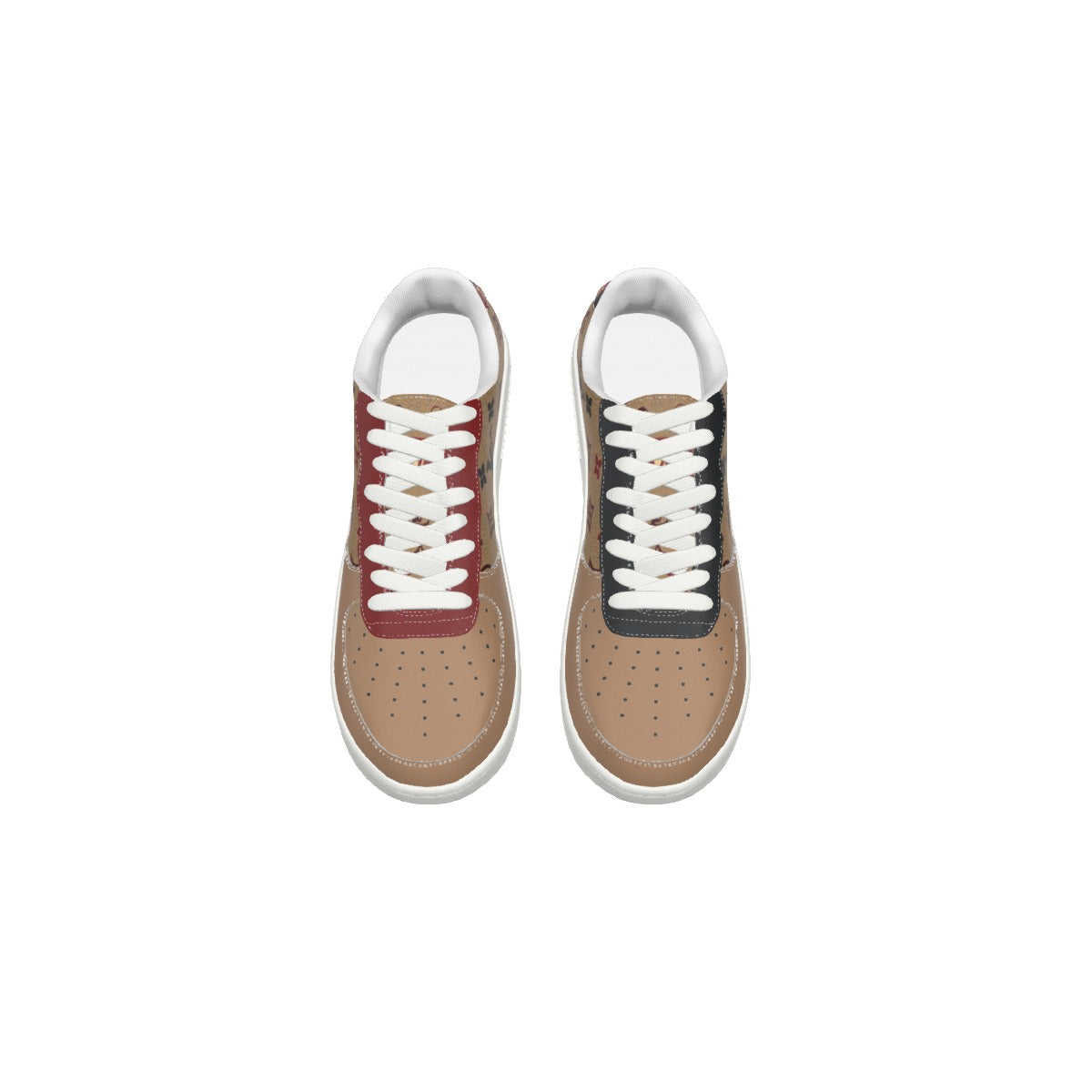 LV Gutton Men's Air Force Shoes with Anti-Slip Sole & Breathable PU Upper | Versatile Style