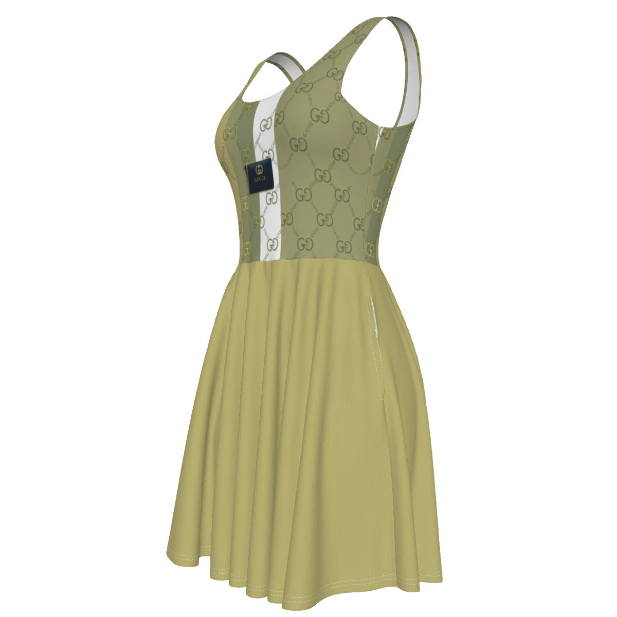 All-Over Print Women's Tank Vest Dress