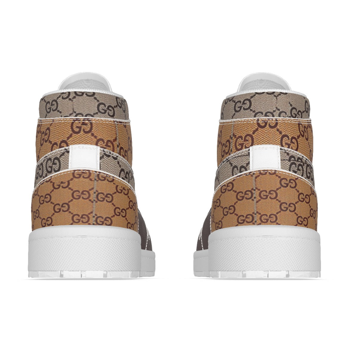 Gucci G'iore By Cartier Men's Synthetic Leather Stitching Shoes with Anti-Slip Sole
