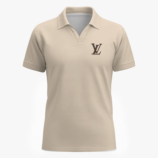 VL Men's V-Neck Polo Shirt by Carti