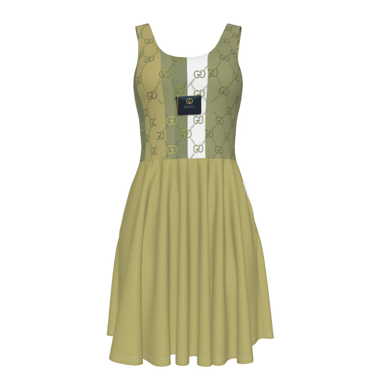 All-Over Print Women's Tank Vest Dress