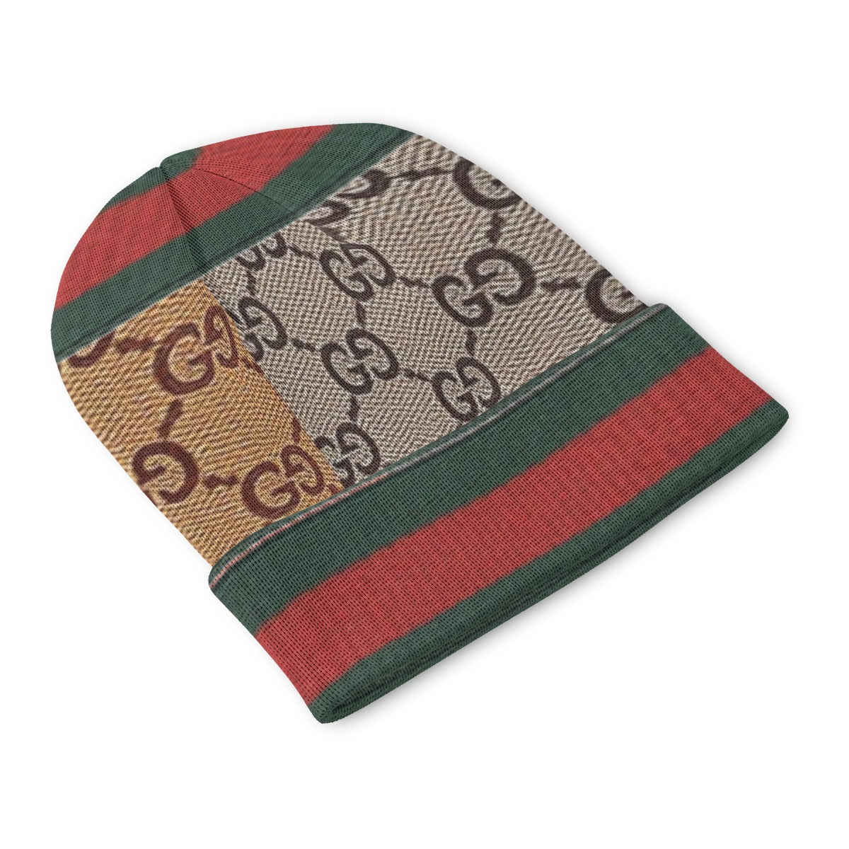 G'iore All-Over Print Knitted Hat