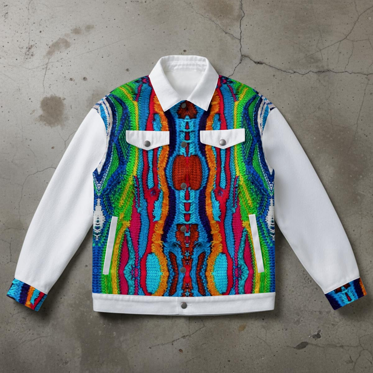 Cartier Cool Colors All-Over Print Unisex Collared Jacket