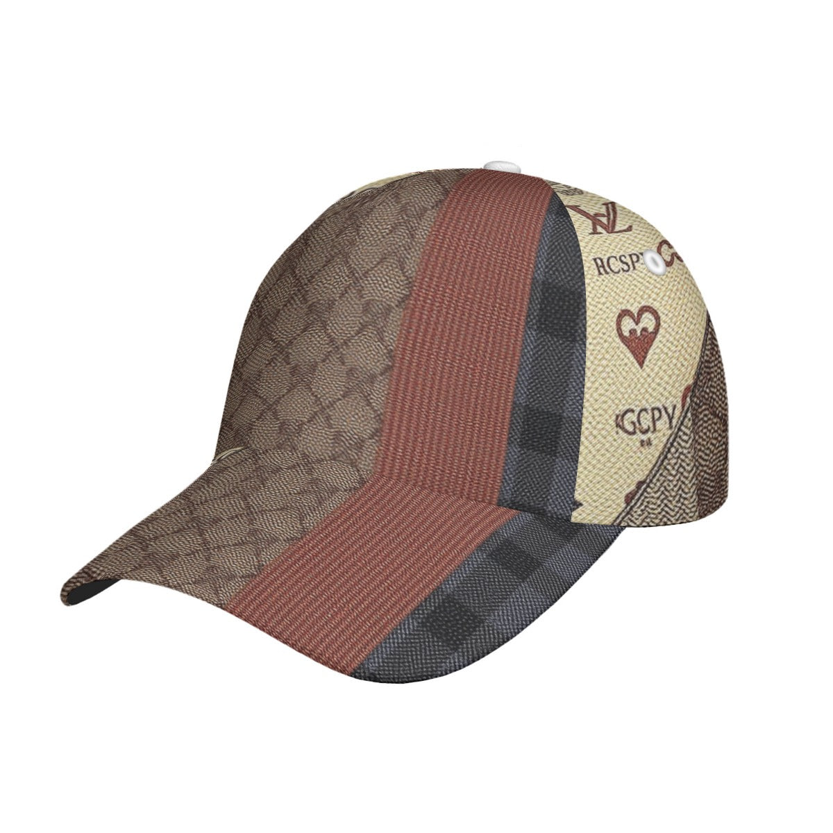 All-Over Print Peaked Cap With Box