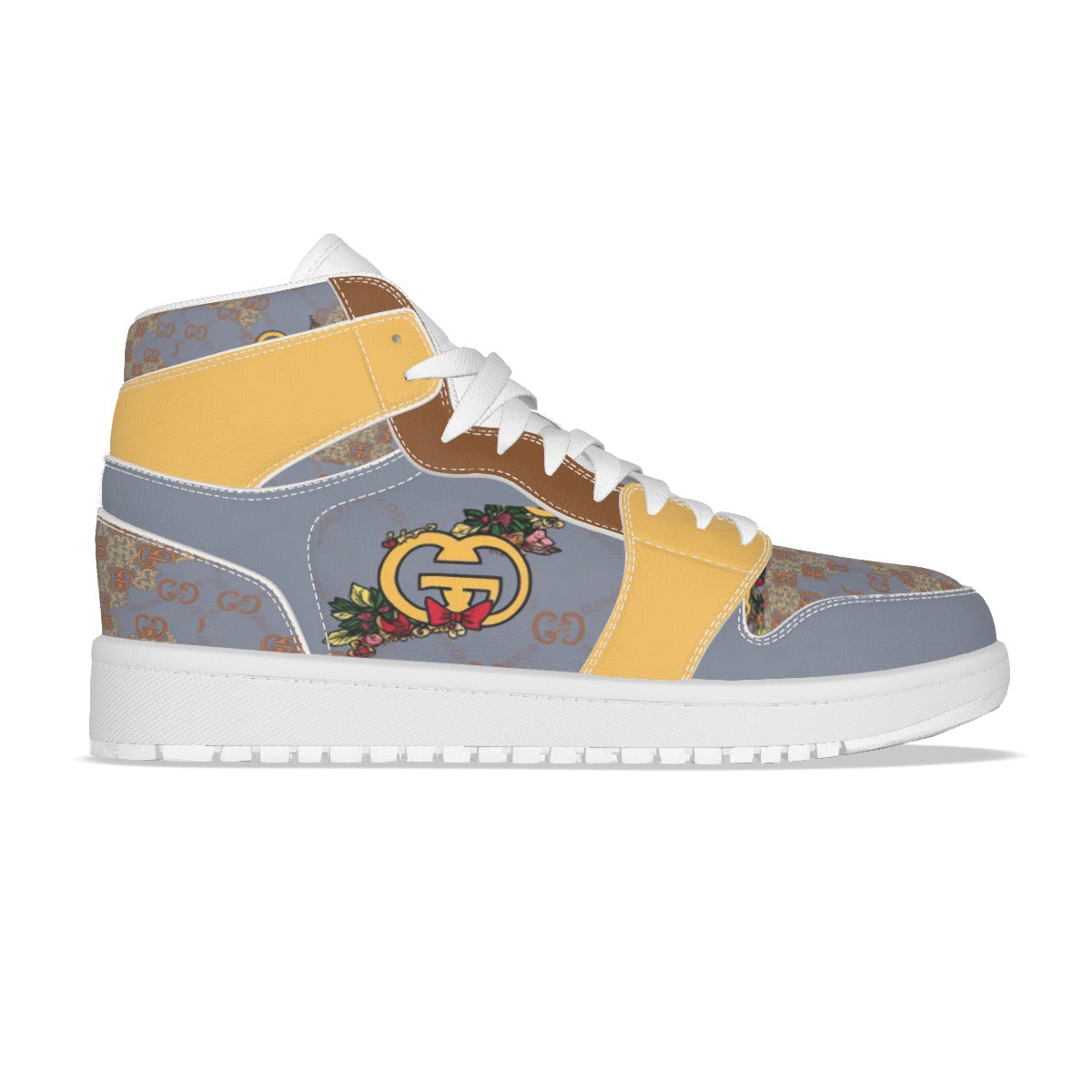 Gucci G'iore By Cartier Men's Leather Stitching Shoes | Soft Breathable & Anti-Slip