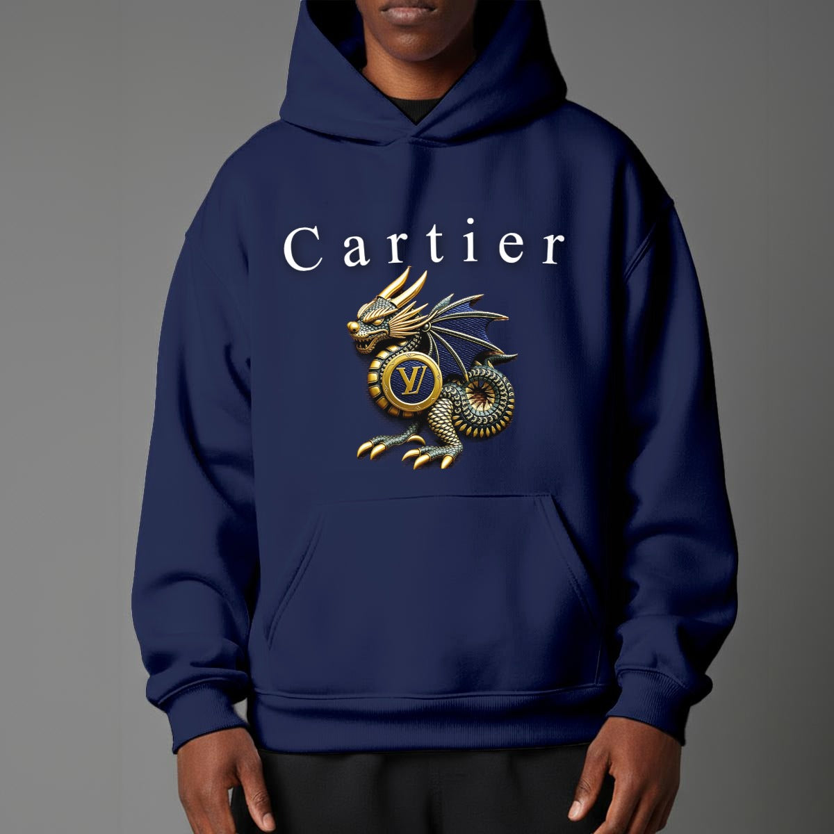 Unisex Pullover Hoodie with Micro-Fleece Lining