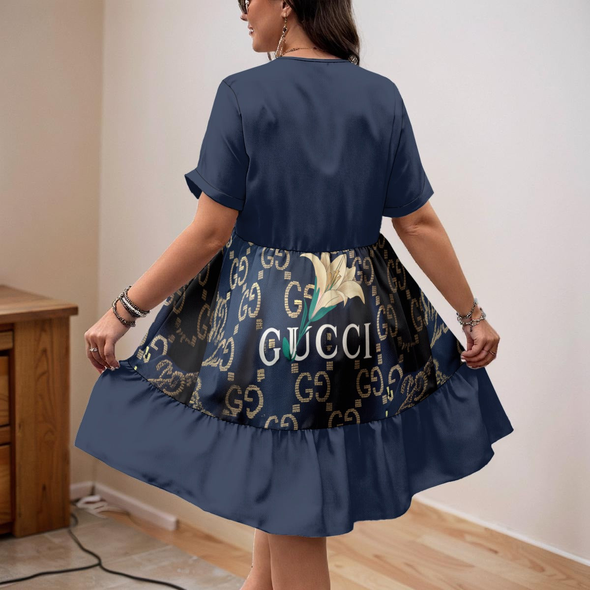 G G'iore by Cartier V neck Dress