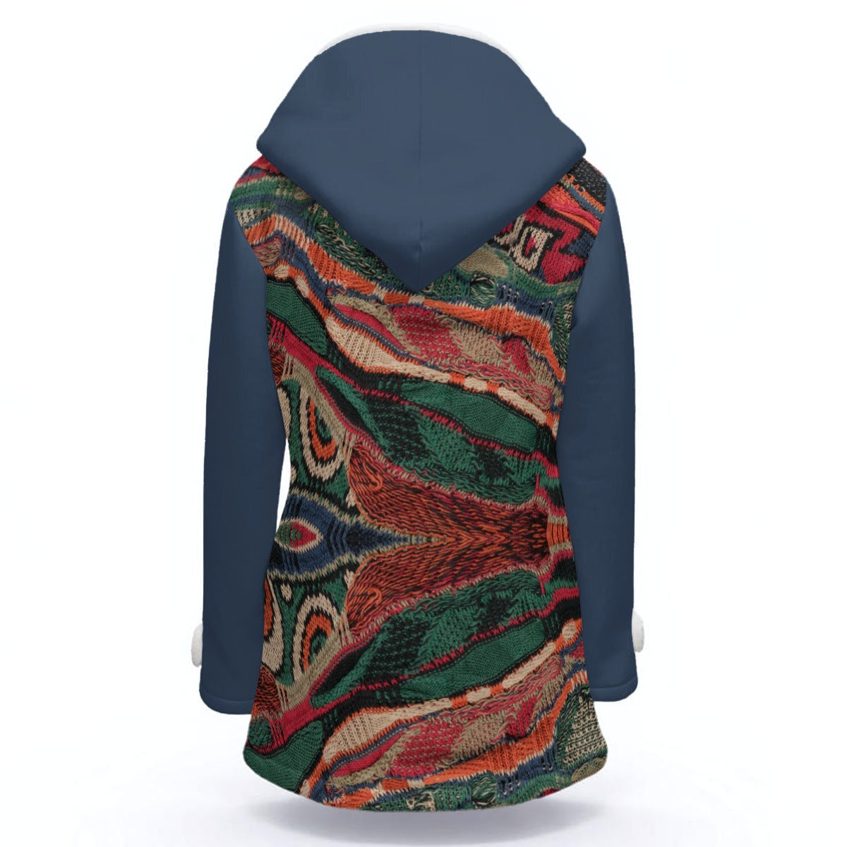 Cartier Cool Women's Hooded Double-Breasted Winter Coat With Fleece