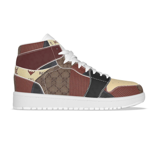 VL Gutton Men's Leather Shoes - Soft Breathable Anti-Slippery Design for All Seasons