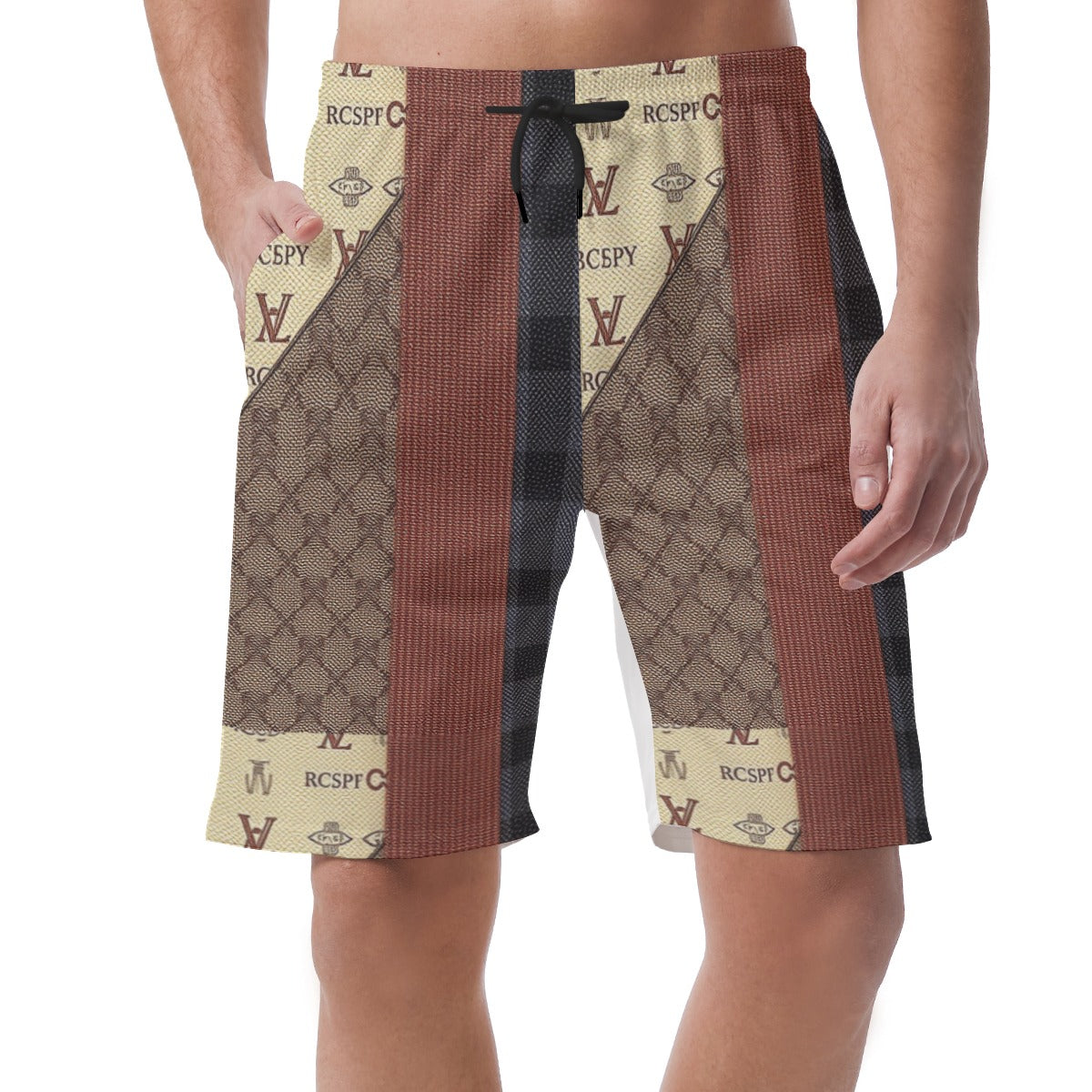 Cartier VL Gutton Casual Shorts - Lightweight Quick-Dry Stretch Mesh with Drawstring Closure