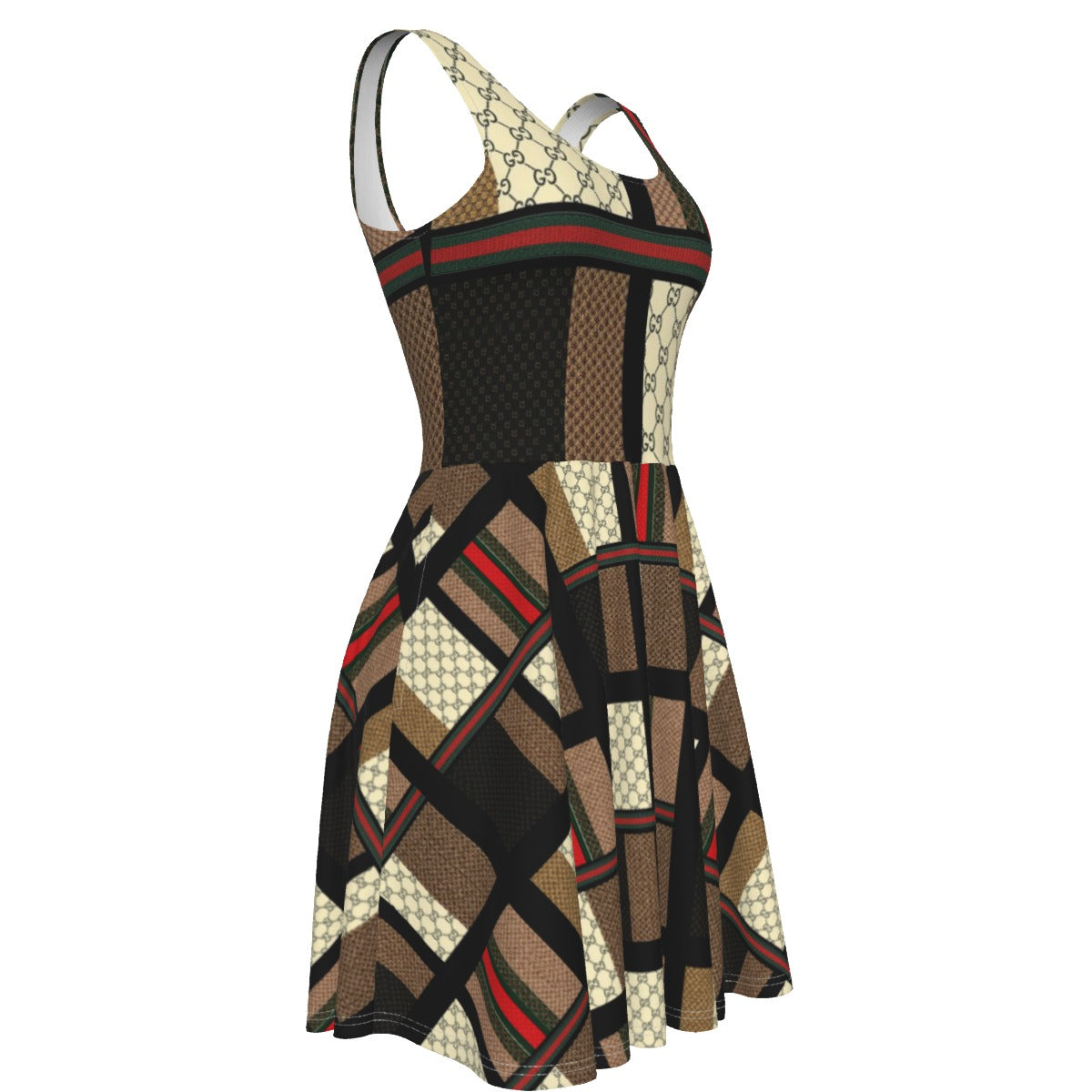 All-Over Print Women's Tank Vest Dress