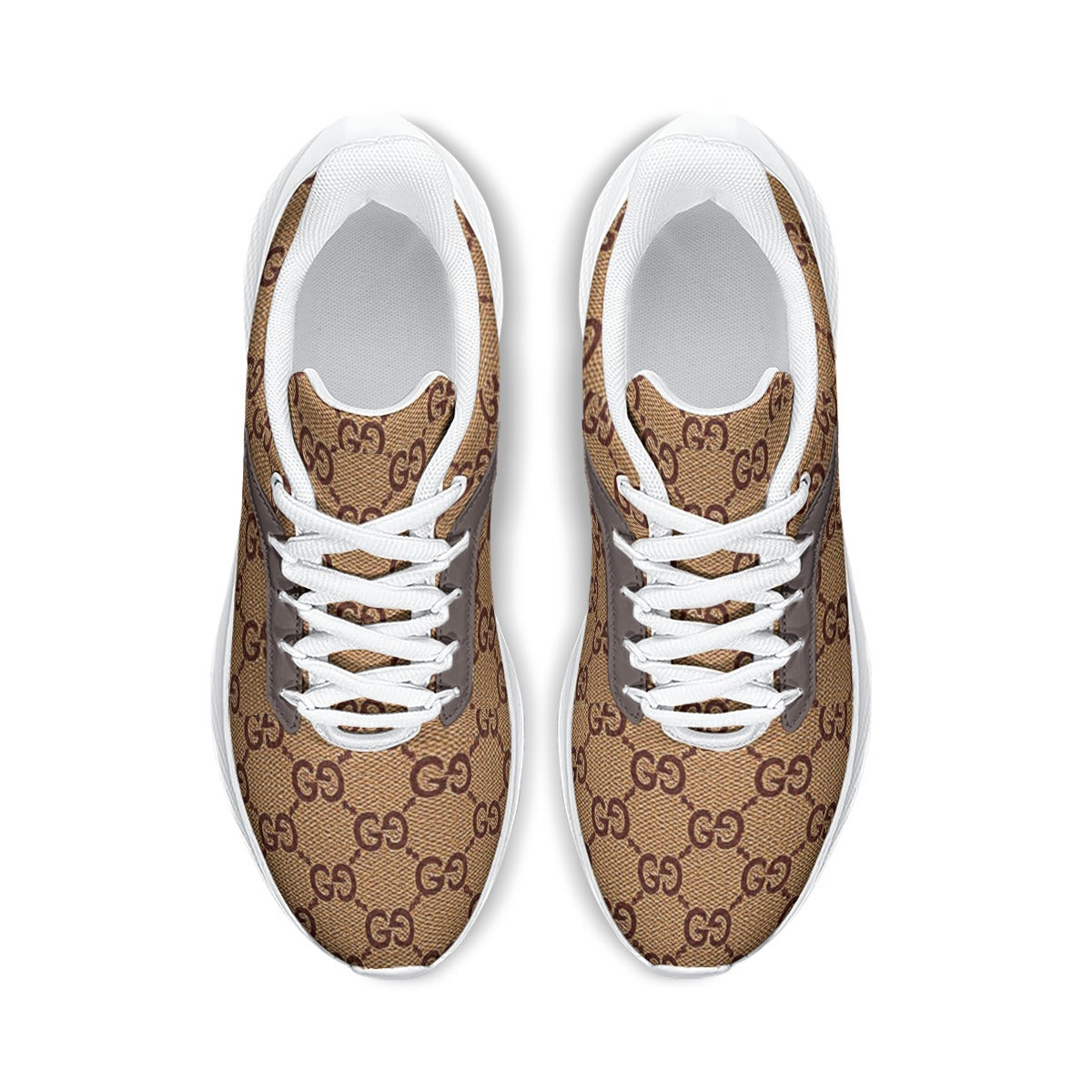 Gucci Giore Men's Road Running Shoes with Textured Mesh Upper and MD Sole |四季适用