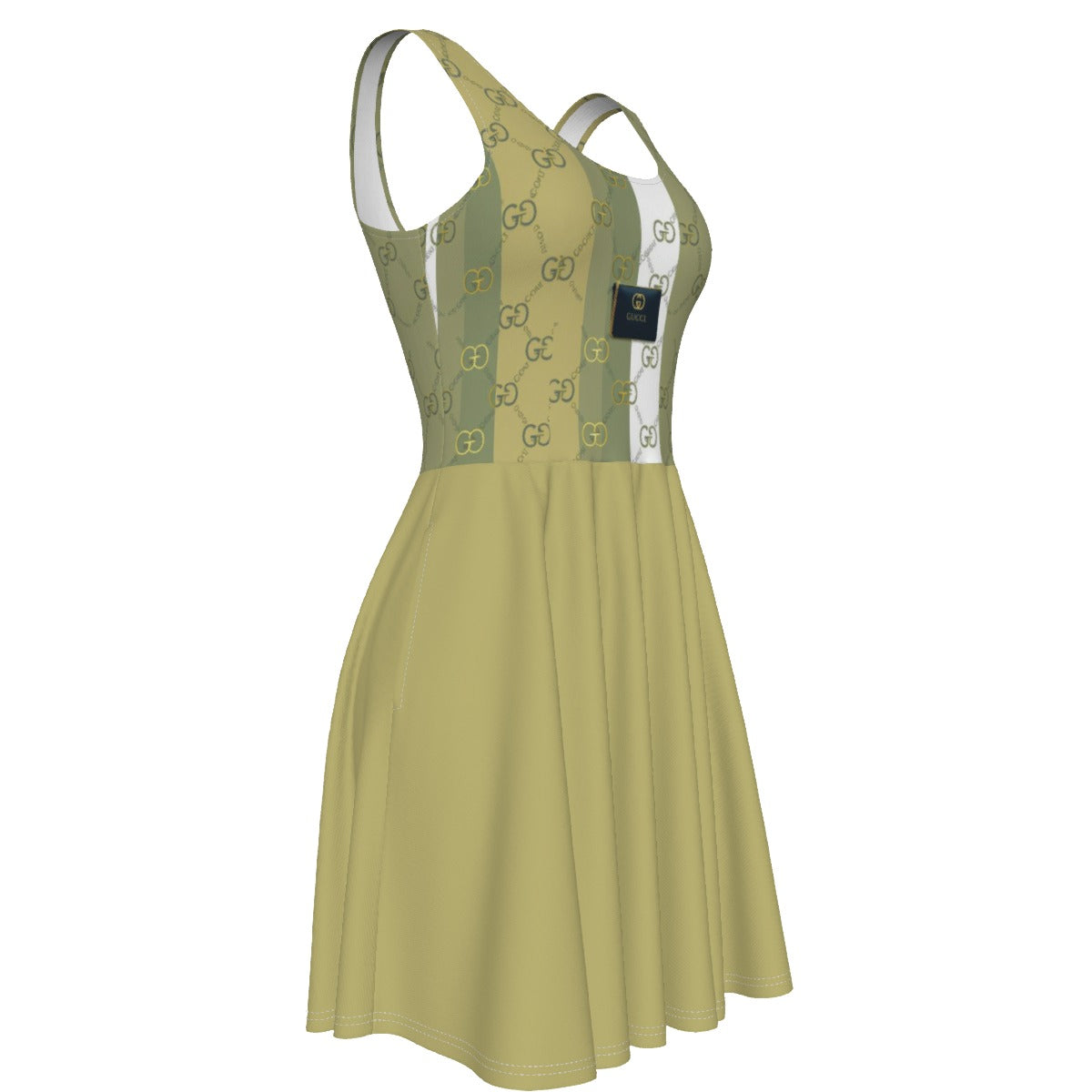 All-Over Print Women's Tank Vest Dress