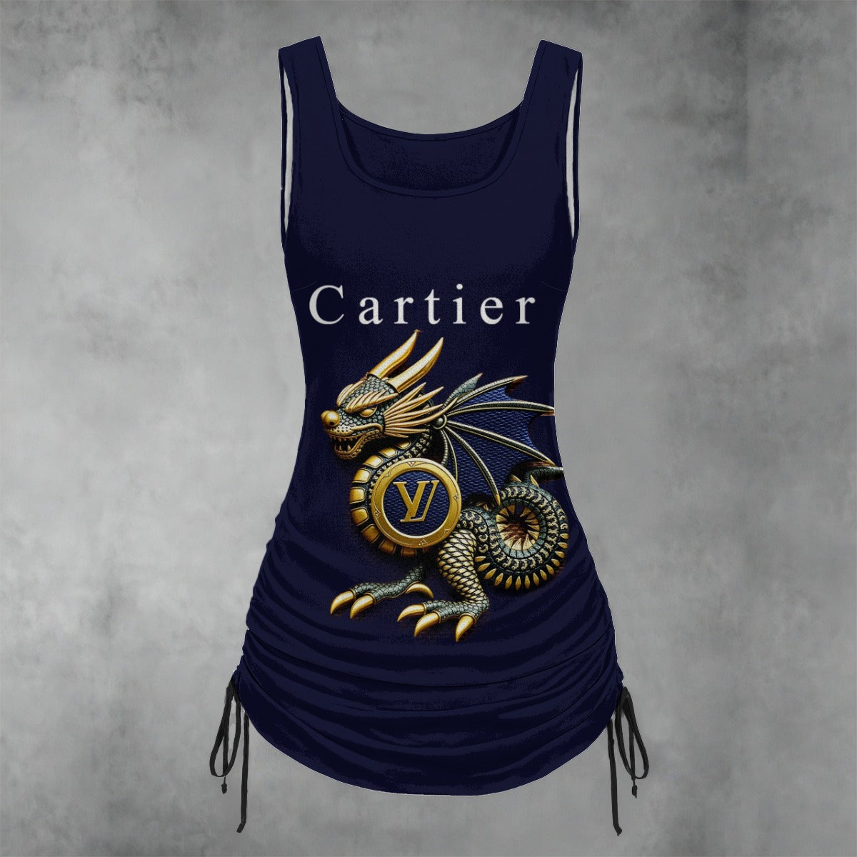 Cartier & Dragons Women's Layered Dress sets