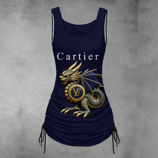 Cartier & Dragons Women's Layered Dress sets