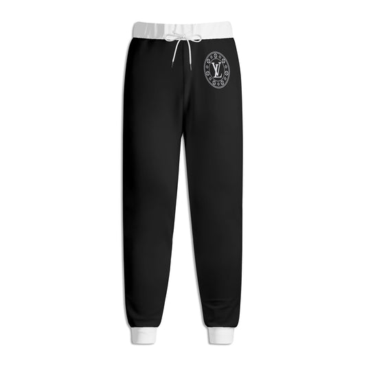 Soft Cotton-Polyester Unisex Joggers, 3D Modern Design For Various Activities