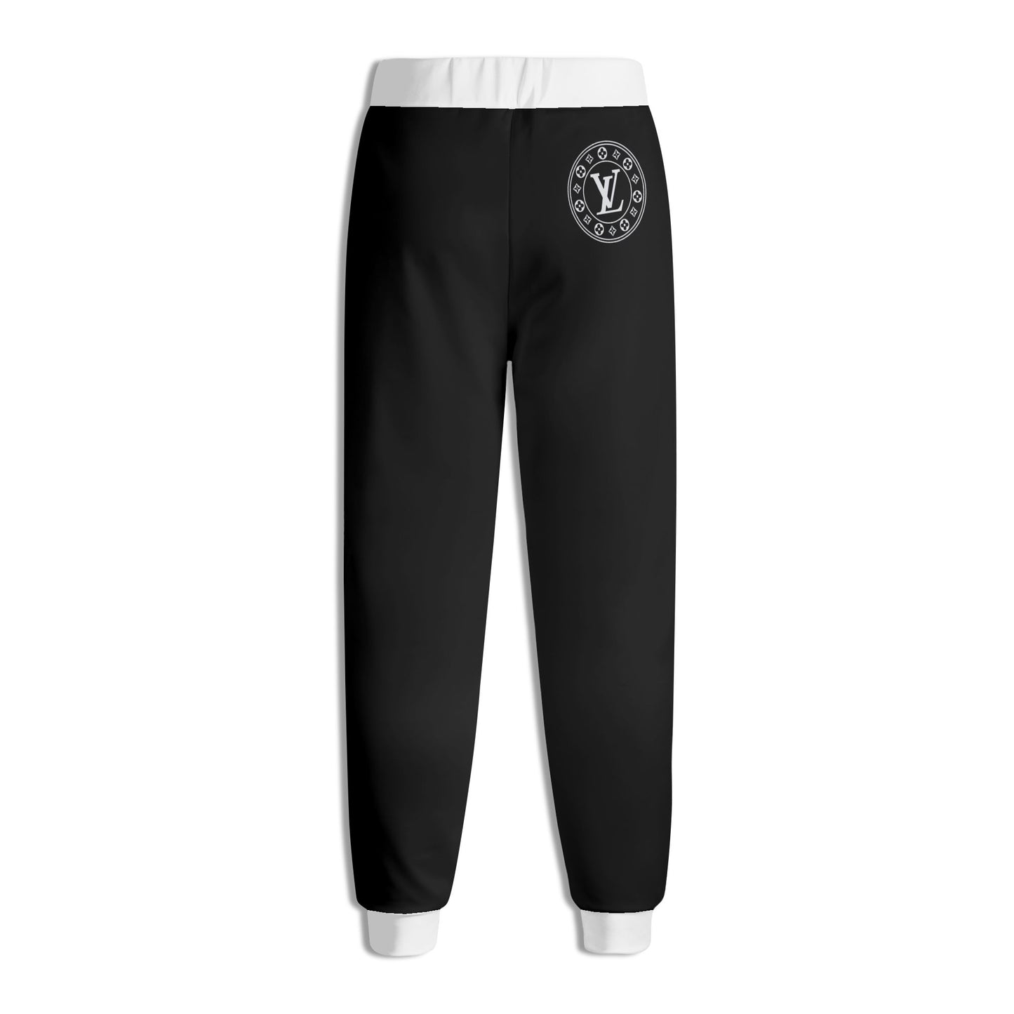 Soft Cotton-Polyester Unisex Joggers, 3D Modern Design For Various Activities
