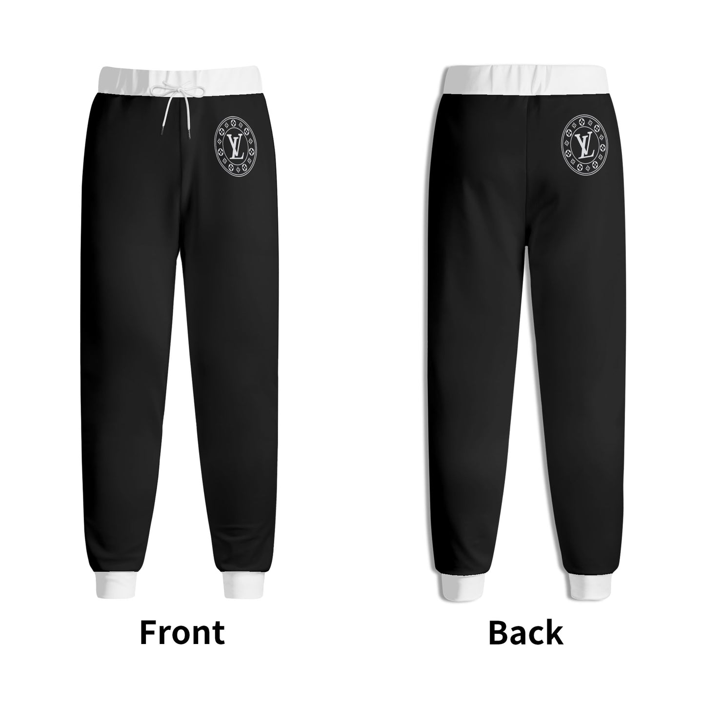 Soft Cotton-Polyester Unisex Joggers, 3D Modern Design For Various Activities