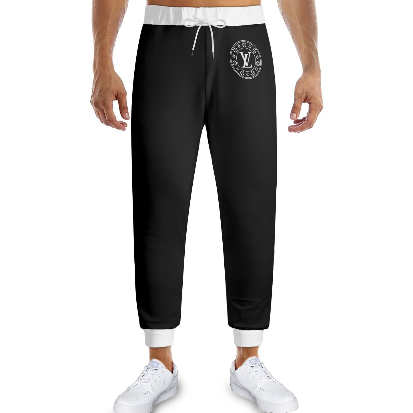 Soft Cotton-Polyester Unisex Joggers, 3D Modern Design For Various Activities