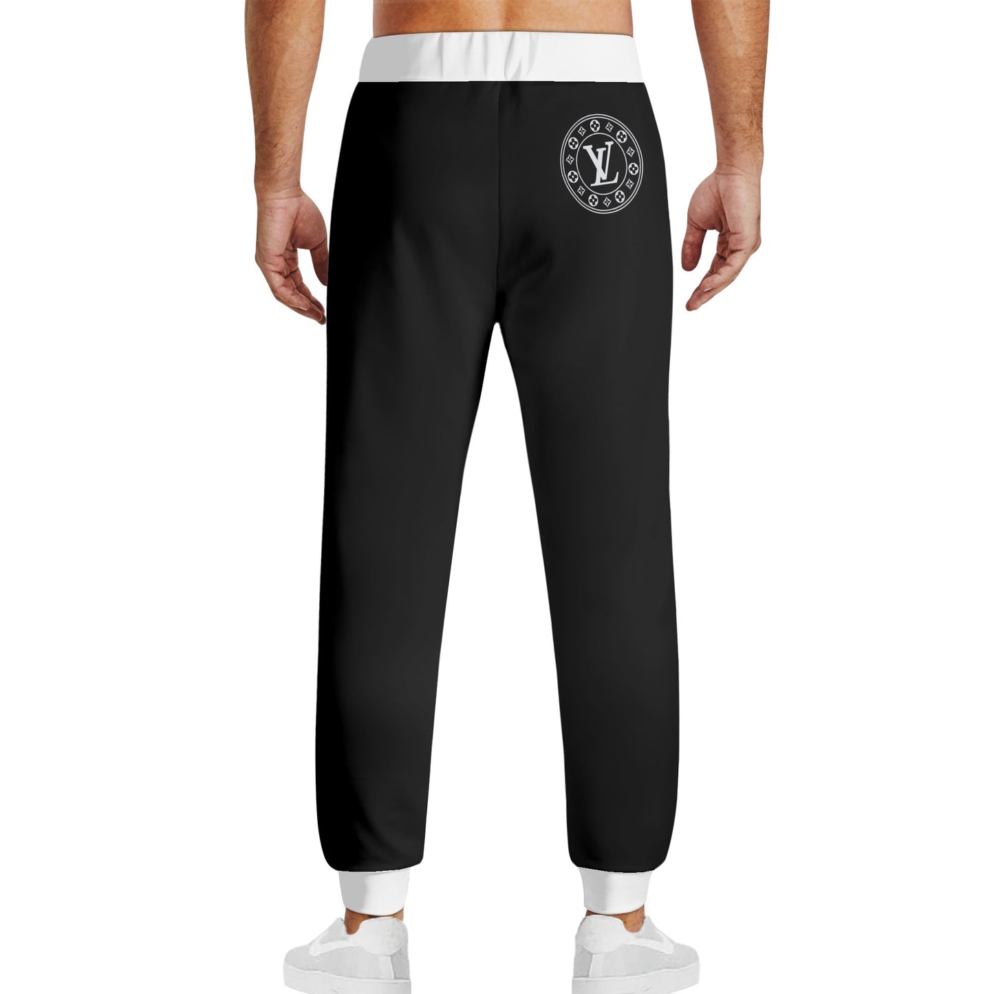 Soft Cotton-Polyester Unisex Joggers, 3D Modern Design For Various Activities