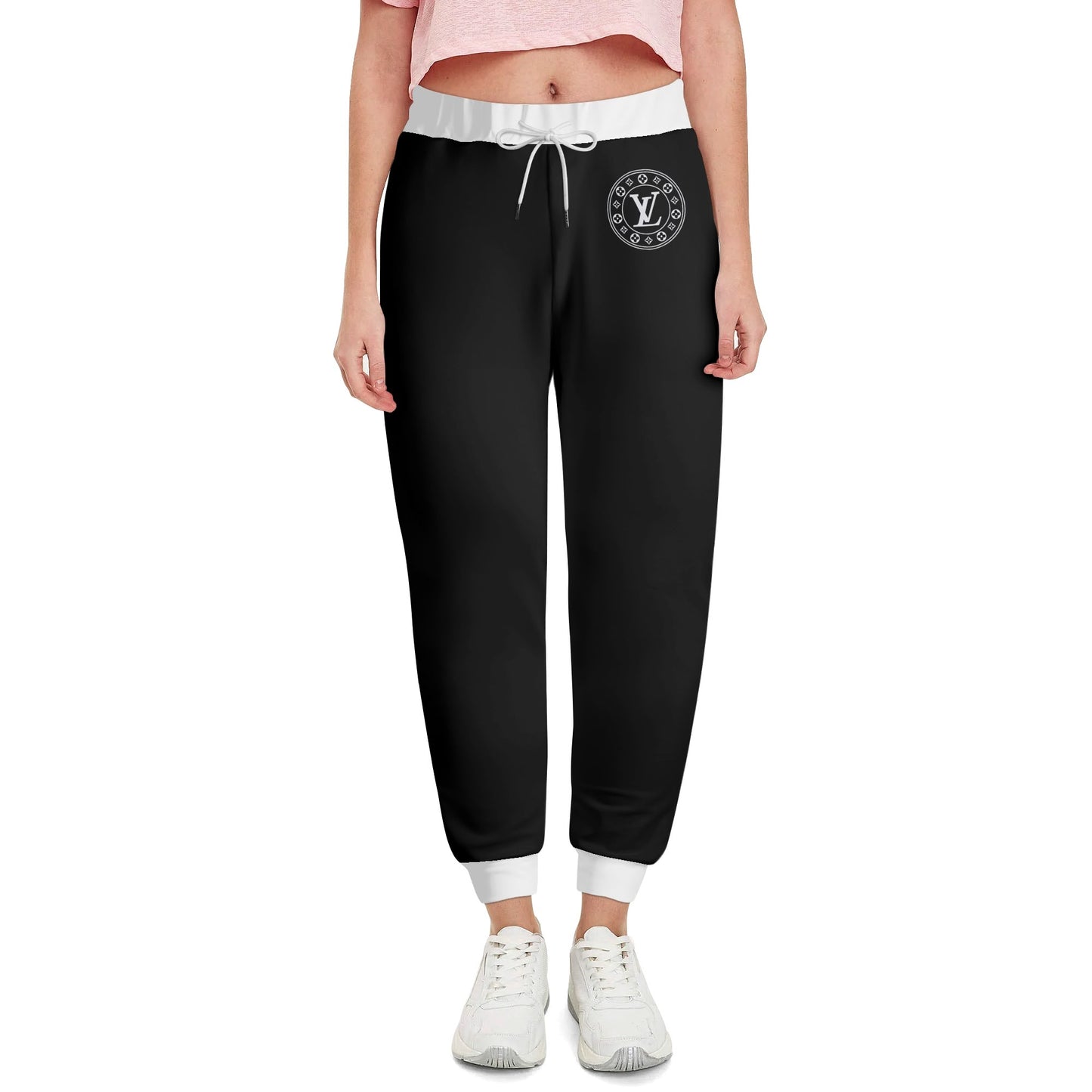 Soft Cotton-Polyester Unisex Joggers, 3D Modern Design For Various Activities