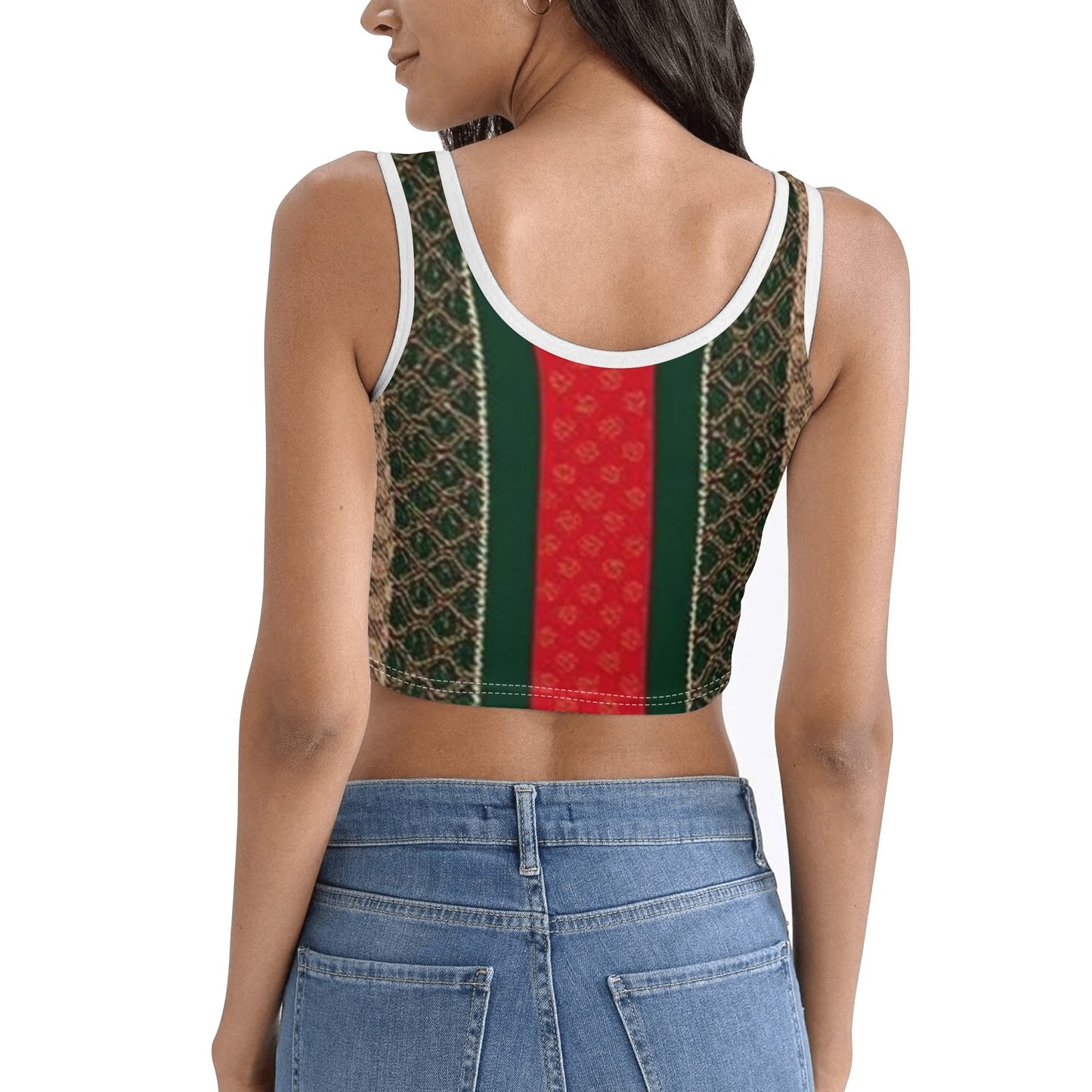 Womens Casual Summer Sleeveless Stretch Crop Tank Top Shirts