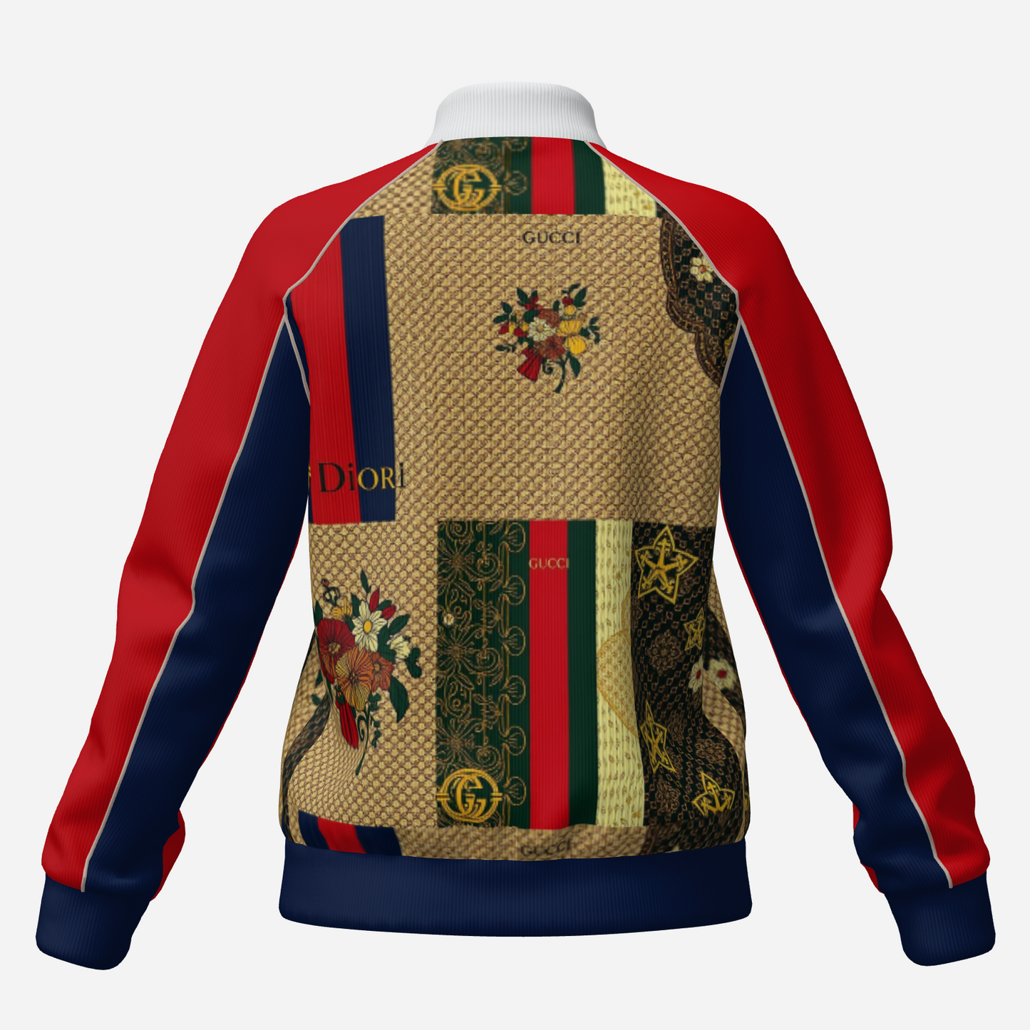 All-Over Print Women's Bomber Jacket-Air Layer 230 GSM