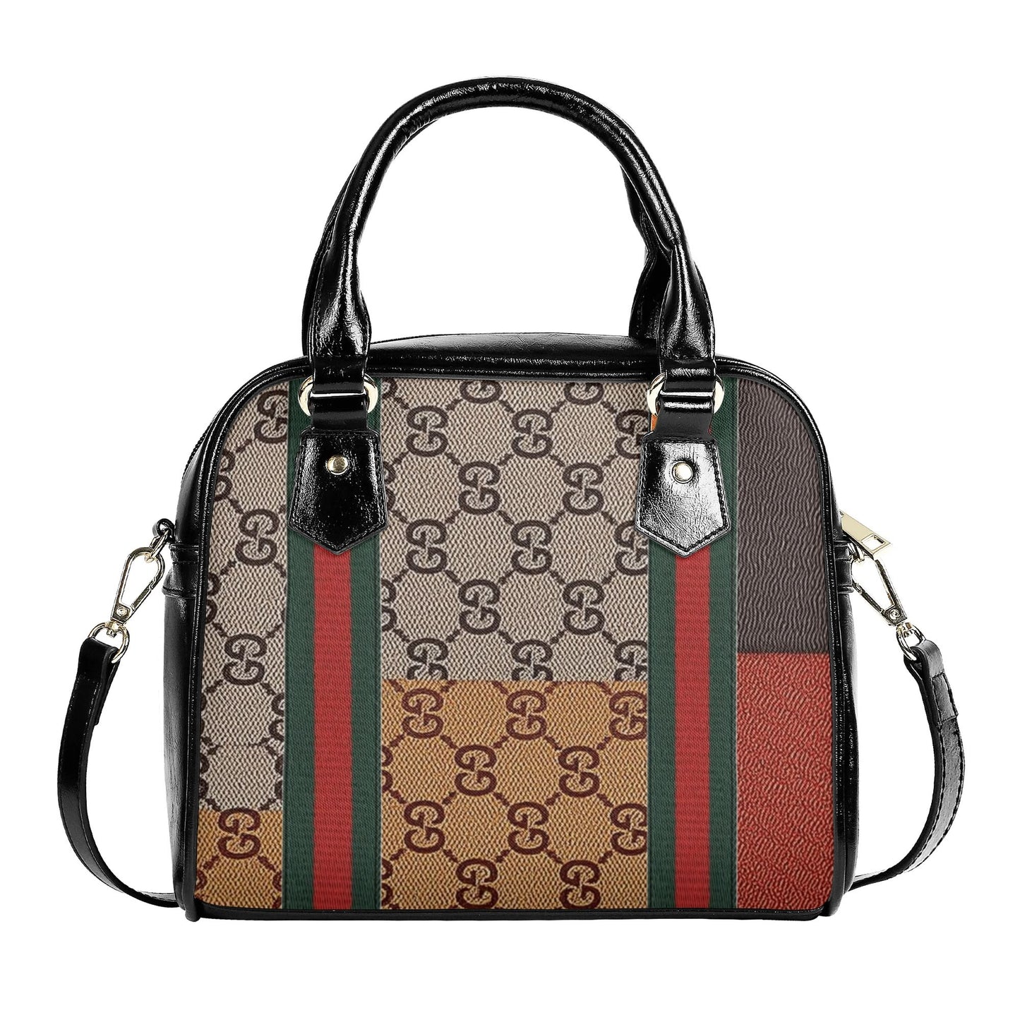 Gucci Inspired Giore Leather Shoulder Bag | Versatile Carry All Handbag