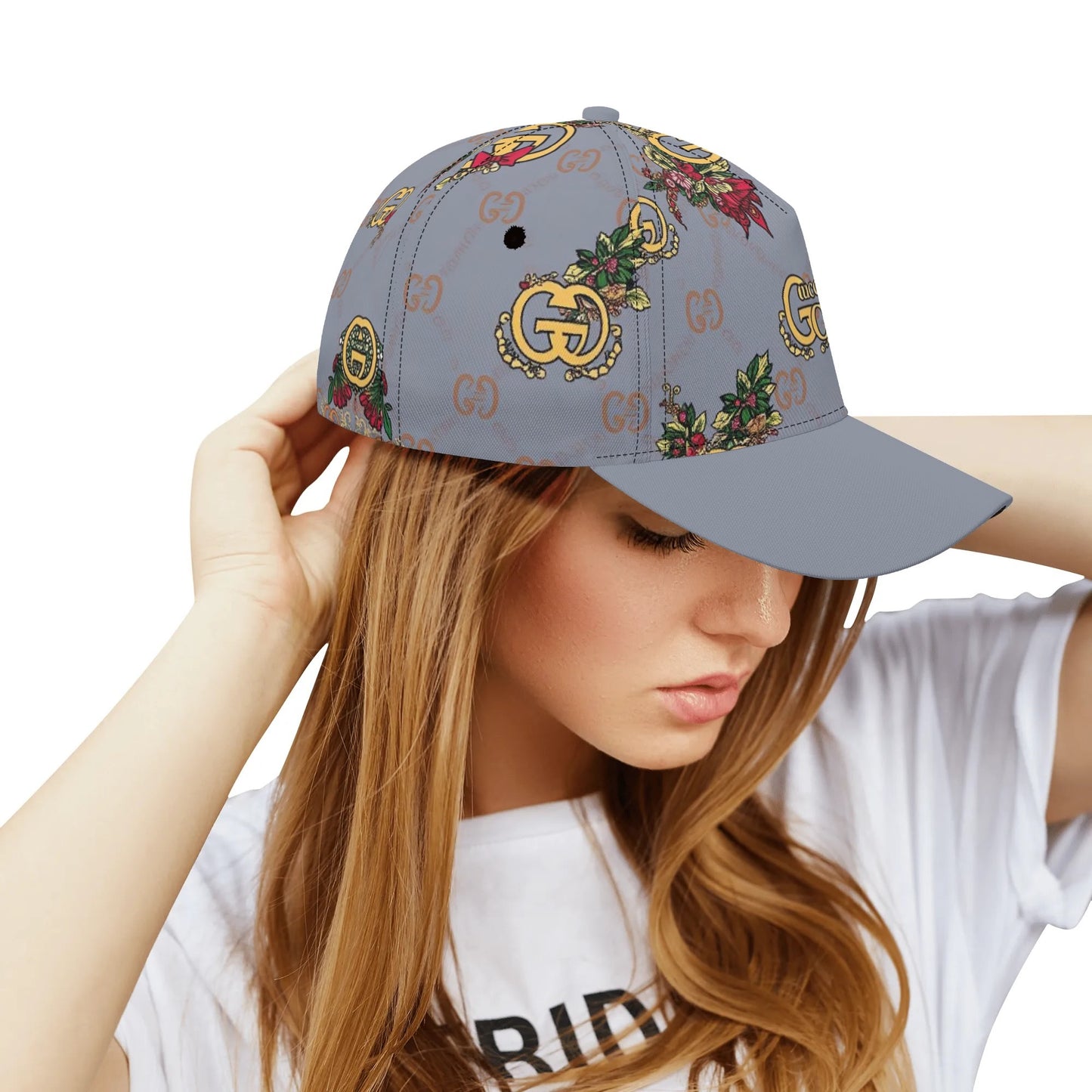 Gucci Giore Unisex Premium Baseball Cap - High-Quality Polyester Fashion Hat with Pre-Curved Bill for Optimal Sun Protection