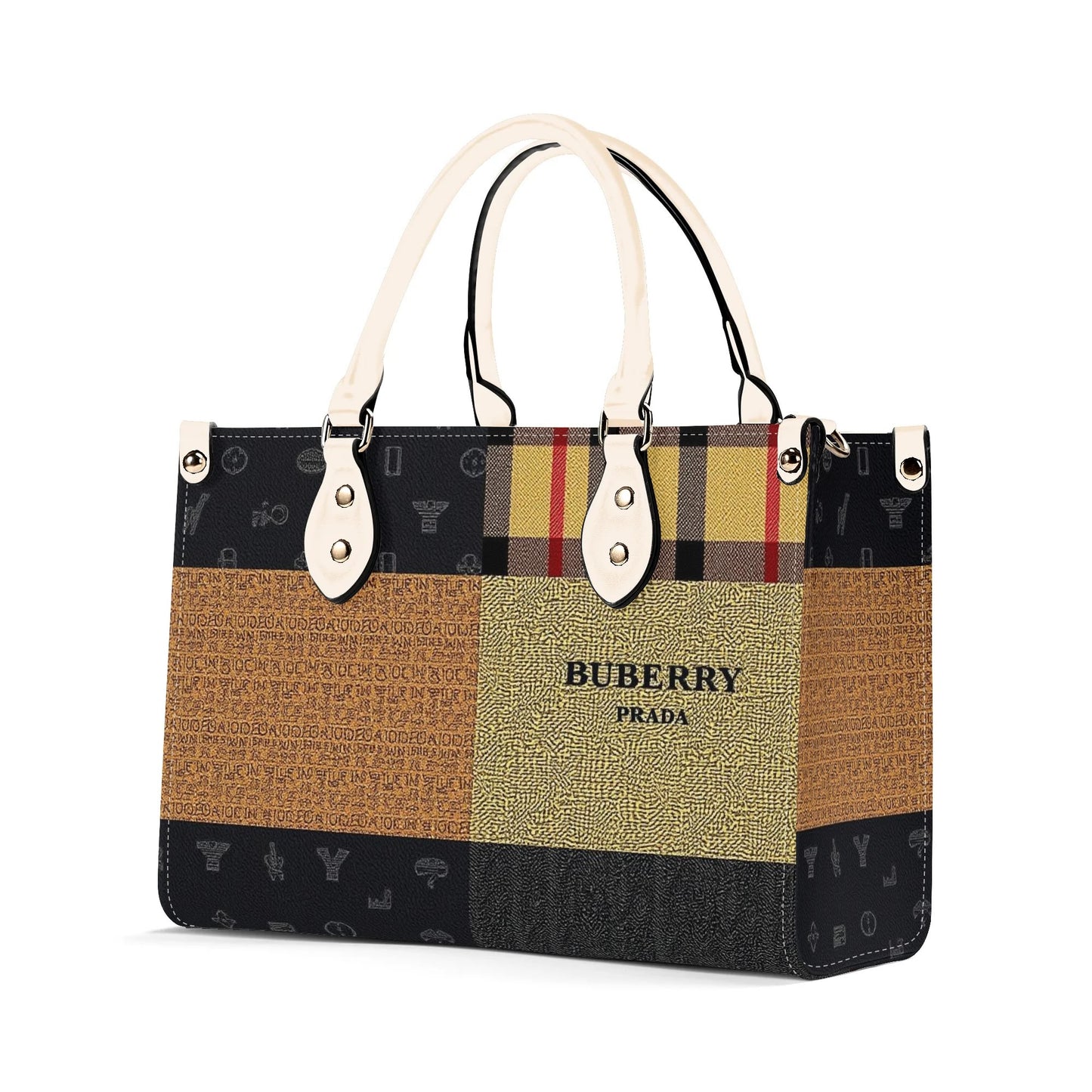 Prada berry by Carti New Version-Luxury Women Top Grain Leather Handbag