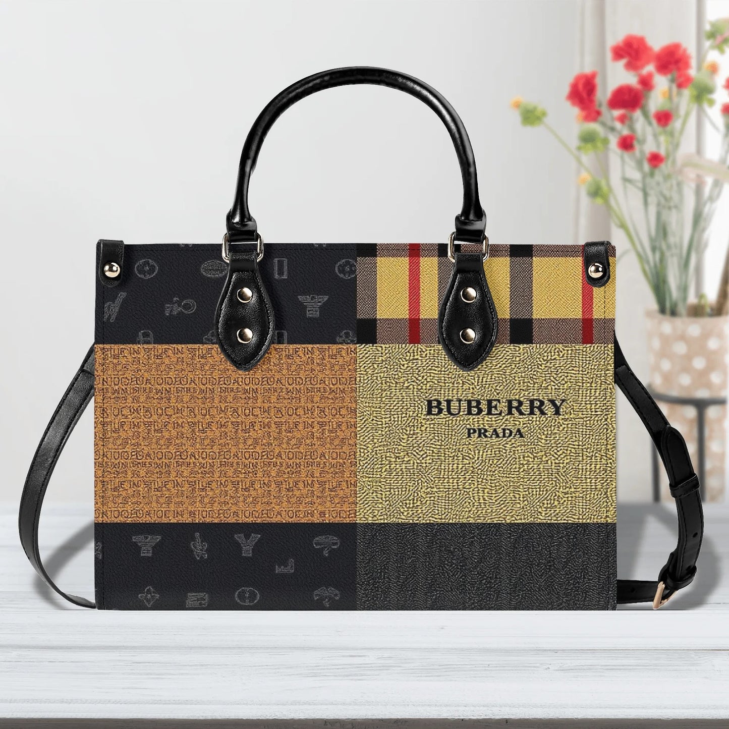 Prada berry by Carti New Version-Luxury Women Top Grain Leather Handbag