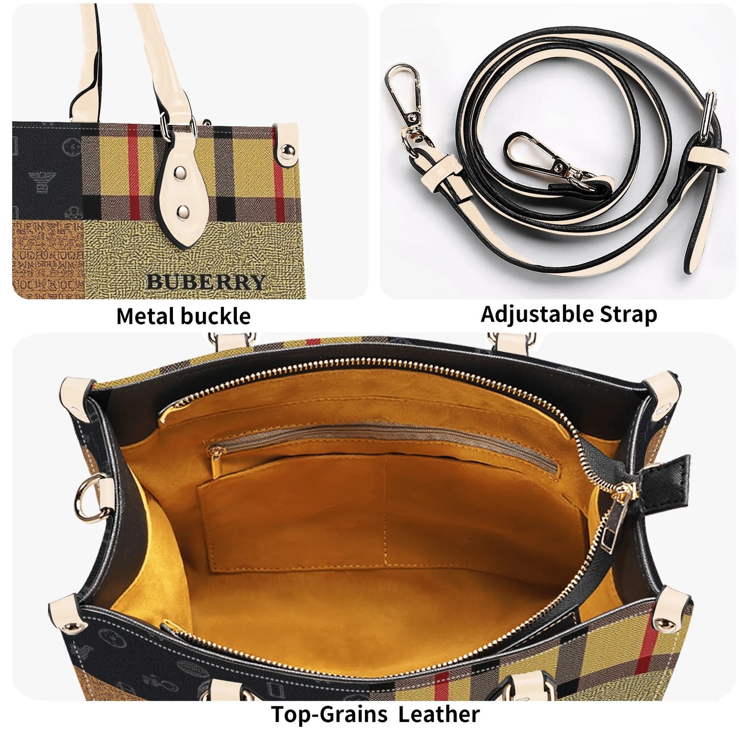 Prada berry by Carti New Version-Luxury Women Top Grain Leather Handbag